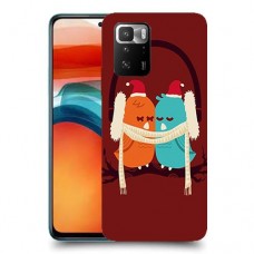 זוג יונים כיסוי מגן קשיח מעוצב ל Xiaomi Poco X3 GT יחידה אחת סקרין מובייל