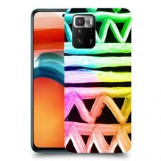 ניאון גיאומטריה כיסוי מגן קשיח מעוצב ל Xiaomi Poco X3 GT יחידה אחת סקרין מובייל