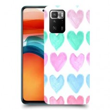 לבבות פסטל כיסוי מגן קשיח מעוצב ל Xiaomi Poco X3 GT יחידה אחת סקרין מובייל
