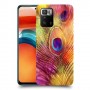 נוצת טווס כיסוי מגן קשיח מעוצב ל Xiaomi Poco X3 GT יחידה אחת סקרין מובייל