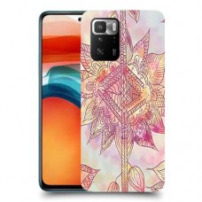 חמניות מוזרה סגולה כיסוי מגן קשיח מעוצב ל Xiaomi Poco X3 GT יחידה אחת סקרין מובייל