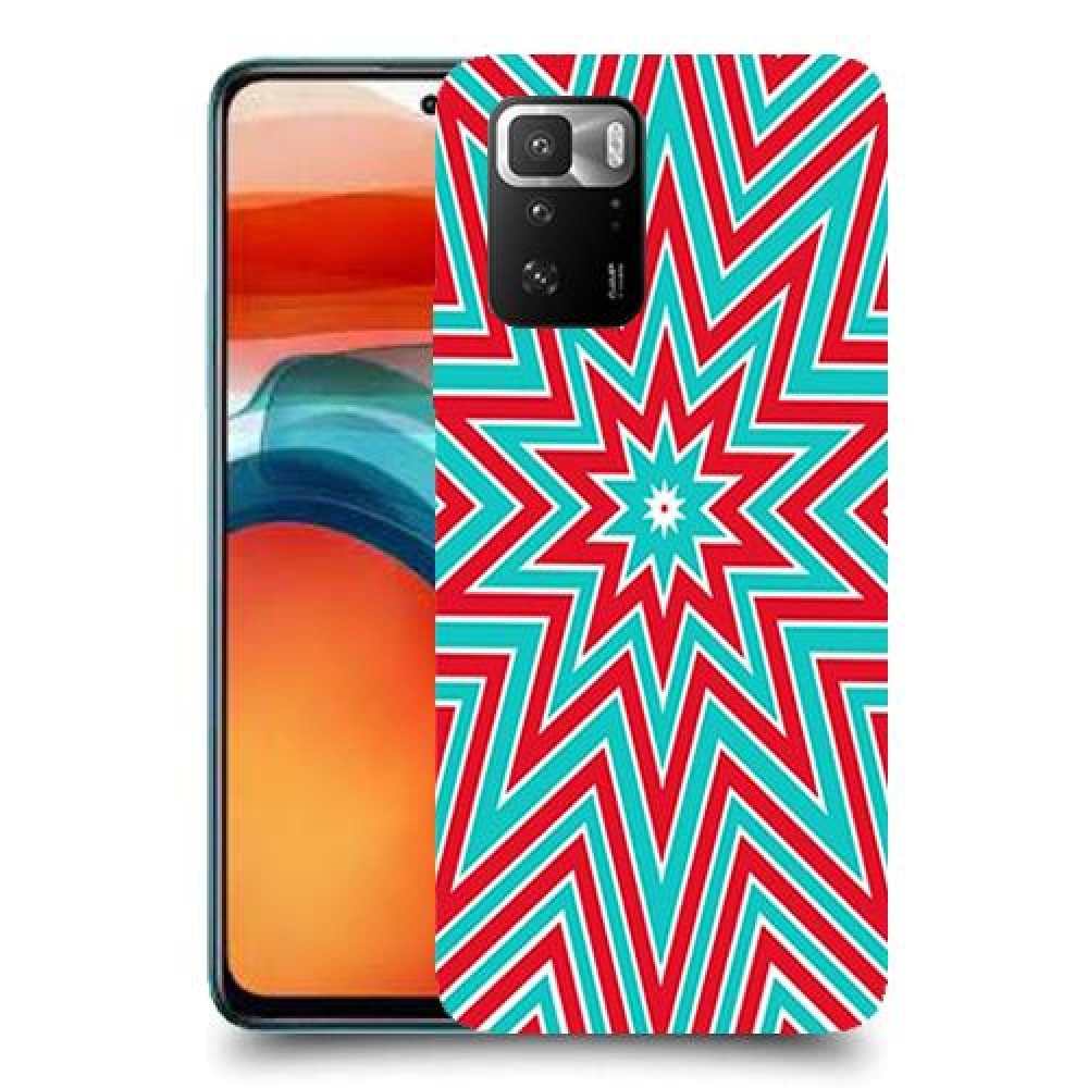 צבעי שלג כיסוי מגן קשיח מעוצב ל Xiaomi Poco X3 GT יחידה אחת סקרין מובייל