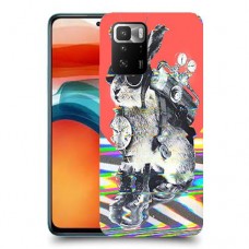 ארנבון מוזר כיסוי מגן קשיח מעוצב ל Xiaomi Poco X3 GT יחידה אחת סקרין מובייל