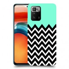 פסים במנטה כיסוי מגן קשיח מעוצב ל Xiaomi Poco X3 GT יחידה אחת סקרין מובייל