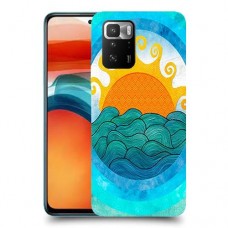 זריחה ליד הים כיסוי מגן קשיח מעוצב ל Xiaomi Poco X3 GT יחידה אחת סקרין מובייל