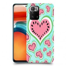 אבטיח אהבה כיסוי מגן קשיח מעוצב ל Xiaomi Poco X3 GT יחידה אחת סקרין מובייל