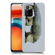 דוב לבן כיסוי מגן קשיח מעוצב ל Xiaomi Poco X3 GT יחידה אחת סקרין מובייל