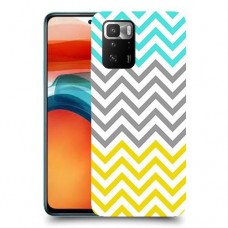 שורות צהובות-ירוקות כיסוי מגן קשיח מעוצב ל Xiaomi Poco X3 GT יחידה אחת סקרין מובייל