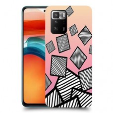 זאברה ריבועים כיסוי מגן קשיח מעוצב ל Xiaomi Poco X3 GT יחידה אחת סקרין מובייל