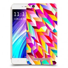 פסים ניאון כיסוי מגן קשיח מעוצב ל Xiaomi Redmi 4A יחידה אחת סקרין מובייל