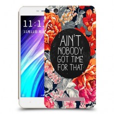 אף אחד לא קיבל זמן כיסוי מגן קשיח מעוצב ל Xiaomi Redmi 4A יחידה אחת סקרין מובייל