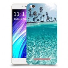 חופשה גן עדן כיסוי מגן קשיח מעוצב ל Xiaomi Redmi 4A יחידה אחת סקרין מובייל