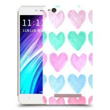 לבבות פסטל כיסוי מגן קשיח מעוצב ל Xiaomi Redmi 4A יחידה אחת סקרין מובייל