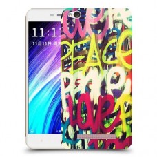 אהבת שלום כיסוי מגן קשיח מעוצב ל Xiaomi Redmi 4A יחידה אחת סקרין מובייל