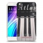 פסנתר Soul כיסוי מגן קשיח מעוצב ל Xiaomi Redmi 4A יחידה אחת סקרין מובייל