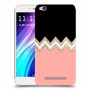ורוד-לבן-לבן כיסוי מגן קשיח מעוצב ל Xiaomi Redmi 4A יחידה אחת סקרין מובייל