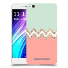 ורוד ירוק כיסוי מגן קשיח מעוצב ל Xiaomi Redmi 4A יחידה אחת סקרין מובייל