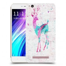ורוד אייל כיסוי מגן קשיח מעוצב ל Xiaomi Redmi 4A יחידה אחת סקרין מובייל