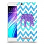 אלפנט סגול כיסוי מגן קשיח מעוצב ל Xiaomi Redmi 4A יחידה אחת סקרין מובייל