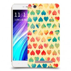 לבבות קשת כיסוי מגן קשיח מעוצב ל Xiaomi Redmi 4A יחידה אחת סקרין מובייל