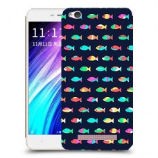 קשת בדגים כיסוי מגן קשיח מעוצב ל Xiaomi Redmi 4A יחידה אחת סקרין מובייל