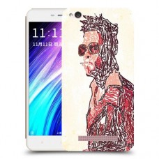 עישון כיסוי מגן קשיח מעוצב ל Xiaomi Redmi 4A יחידה אחת סקרין מובייל