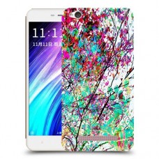 באביב בסגול כיסוי מגן קשיח מעוצב ל Xiaomi Redmi 4A יחידה אחת סקרין מובייל