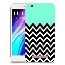 פסים במנטה כיסוי מגן קשיח מעוצב ל Xiaomi Redmi 4A יחידה אחת סקרין מובייל
