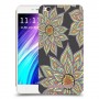חמניות בשחור כיסוי מגן קשיח מעוצב ל Xiaomi Redmi 4A יחידה אחת סקרין מובייל