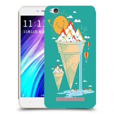 גלידה סאני כיסוי מגן קשיח מעוצב ל Xiaomi Redmi 4A יחידה אחת סקרין מובייל