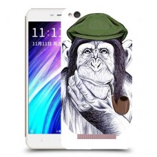 חשיבה קוף כיסוי מגן קשיח מעוצב ל Xiaomi Redmi 4A יחידה אחת סקרין מובייל