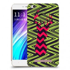 עניבה על גרין כיסוי מגן קשיח מעוצב ל Xiaomi Redmi 4A יחידה אחת סקרין מובייל