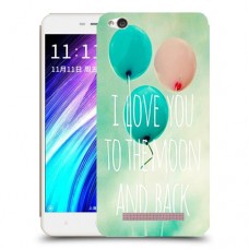 עד הירח ובחזרה כיסוי מגן קשיח מעוצב ל Xiaomi Redmi 4A יחידה אחת סקרין מובייל
