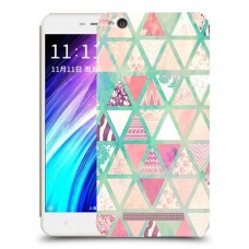 משולשים כיסוי מגן קשיח מעוצב ל Xiaomi Redmi 4A יחידה אחת סקרין מובייל