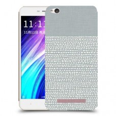 נקודות לבנות אפור כיסוי מגן קשיח מעוצב ל Xiaomi Redmi 4A יחידה אחת סקרין מובייל