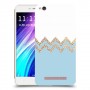 לבן כחול כיסוי מגן קשיח מעוצב ל Xiaomi Redmi 4A יחידה אחת סקרין מובייל