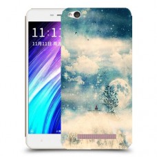 יופי חורף כיסוי מגן קשיח מעוצב ל Xiaomi Redmi 4A יחידה אחת סקרין מובייל