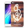 עוגן מעץ כיסוי מגן קשיח מעוצב ל Xiaomi Redmi 4A יחידה אחת סקרין מובייל