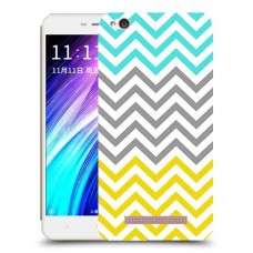 שורות צהובות-ירוקות כיסוי מגן קשיח מעוצב ל Xiaomi Redmi 4A יחידה אחת סקרין מובייל