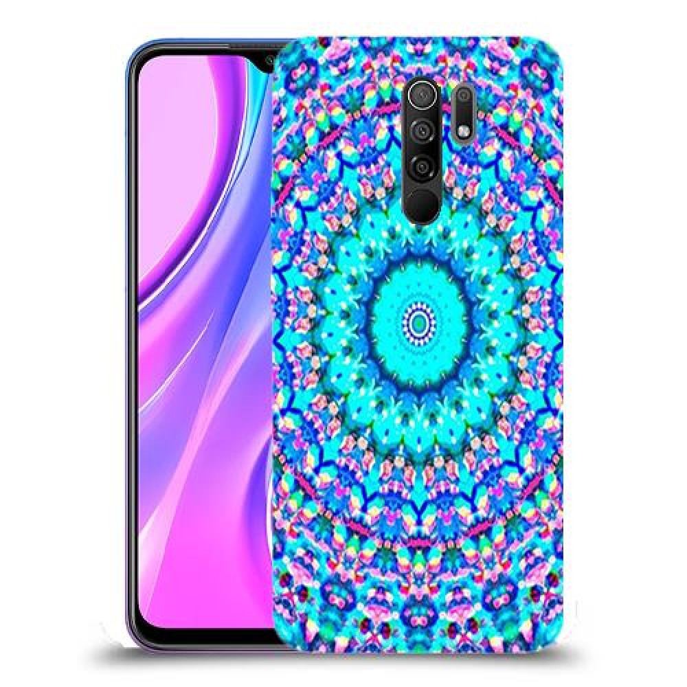 מנדלה בצבע כיסוי מגן קשיח מעוצב ל Xiaomi Redmi 9 יחידה אחת סקרין מובייל