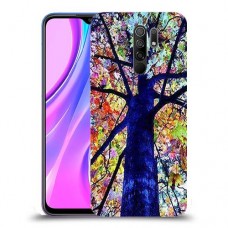 עץ ניאון כיסוי מגן קשיח מעוצב ל Xiaomi Redmi 9 יחידה אחת סקרין מובייל