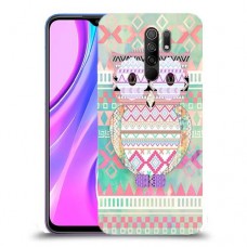ינשוף נחמד כיסוי מגן קשיח מעוצב ל Xiaomi Redmi 9 יחידה אחת סקרין מובייל