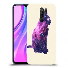 לילה מכושף כיסוי מגן קשיח מעוצב ל Xiaomi Redmi 9 יחידה אחת סקרין מובייל