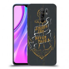 אין ים חלק כיסוי מגן קשיח מעוצב ל Xiaomi Redmi 9 יחידה אחת סקרין מובייל