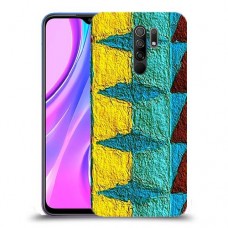 הפשטה צבועה כיסוי מגן קשיח מעוצב ל Xiaomi Redmi 9 יחידה אחת סקרין מובייל