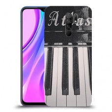 פסנתר Soul כיסוי מגן קשיח מעוצב ל Xiaomi Redmi 9 יחידה אחת סקרין מובייל