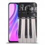 פסנתר Soul כיסוי מגן קשיח מעוצב ל Xiaomi Redmi 9 יחידה אחת סקרין מובייל