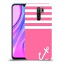 ורוד ימית כיסוי מגן קשיח מעוצב ל Xiaomi Redmi 9 יחידה אחת סקרין מובייל