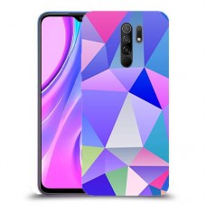 הפשטה קשת כיסוי מגן קשיח מעוצב ל Xiaomi Redmi 9 יחידה אחת סקרין מובייל