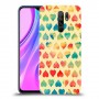 לבבות קשת כיסוי מגן קשיח מעוצב ל Xiaomi Redmi 9 יחידה אחת סקרין מובייל